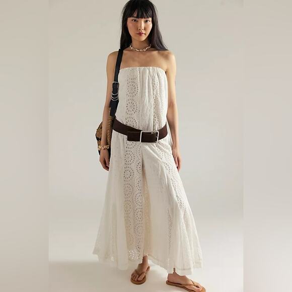 Free People Midnight Cruiser Jumpsuit - Picture 1 of 8